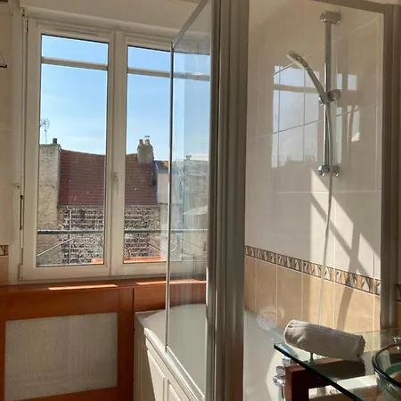 Les Pieds Dans L'Eau Appartement Vue Mer Dieppe Exterior photo